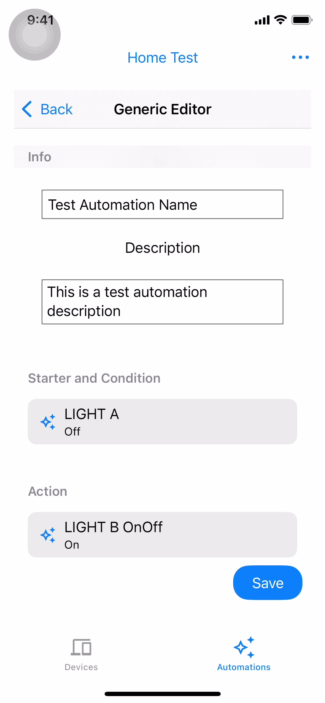 Added starter and action.