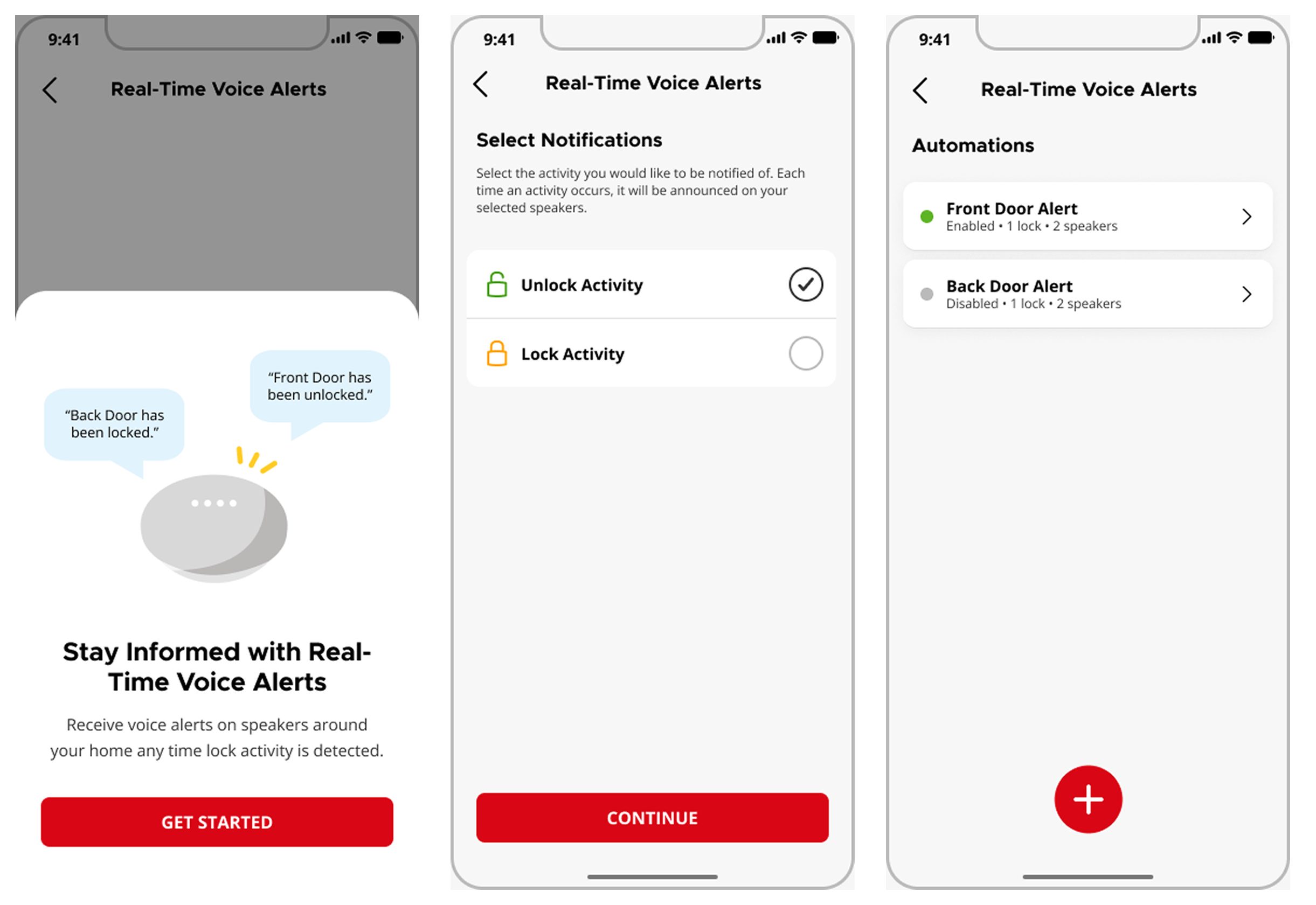 Kwikset mobile app flow
