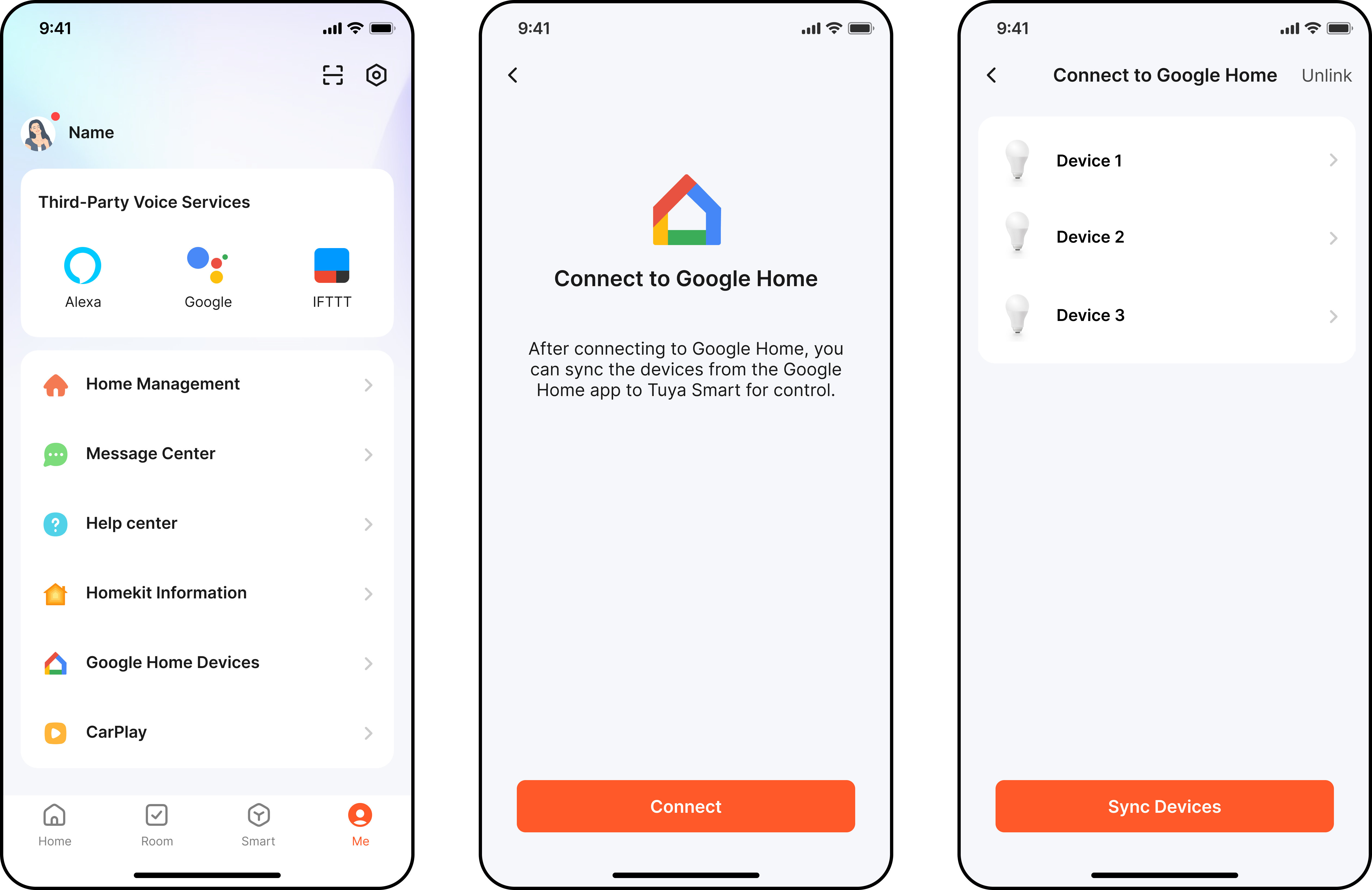 Tuya app feature mobile