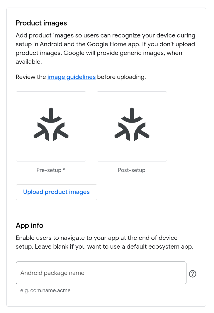 Page &quot;Configurer la configuration et le branding (facultatif)&quot;