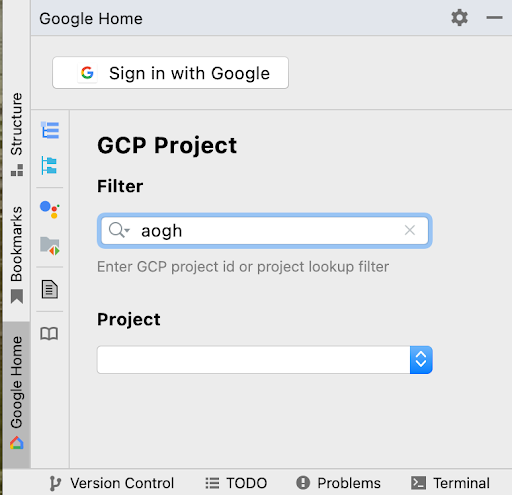 适用于 Android Studio 的 Google Home 插件